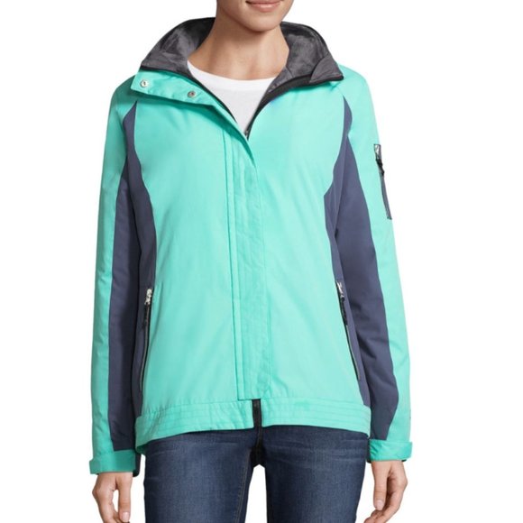 Hooded Water Resistant Heavyweight 3-In-1 System - Spearmint